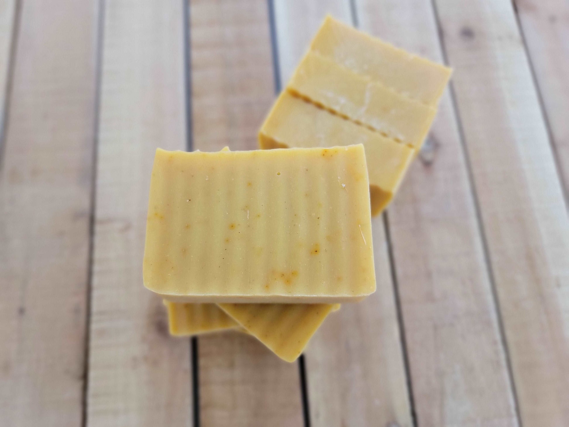 Orange and Eucalyptus with Pumice Soap | Handmade and Natural | Sunflower Soaps