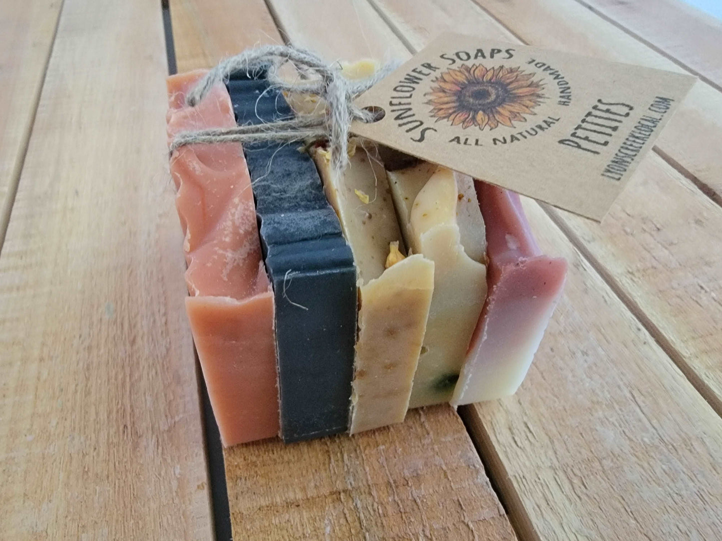 Petites | Handmade and Natural | Sunflower Soaps