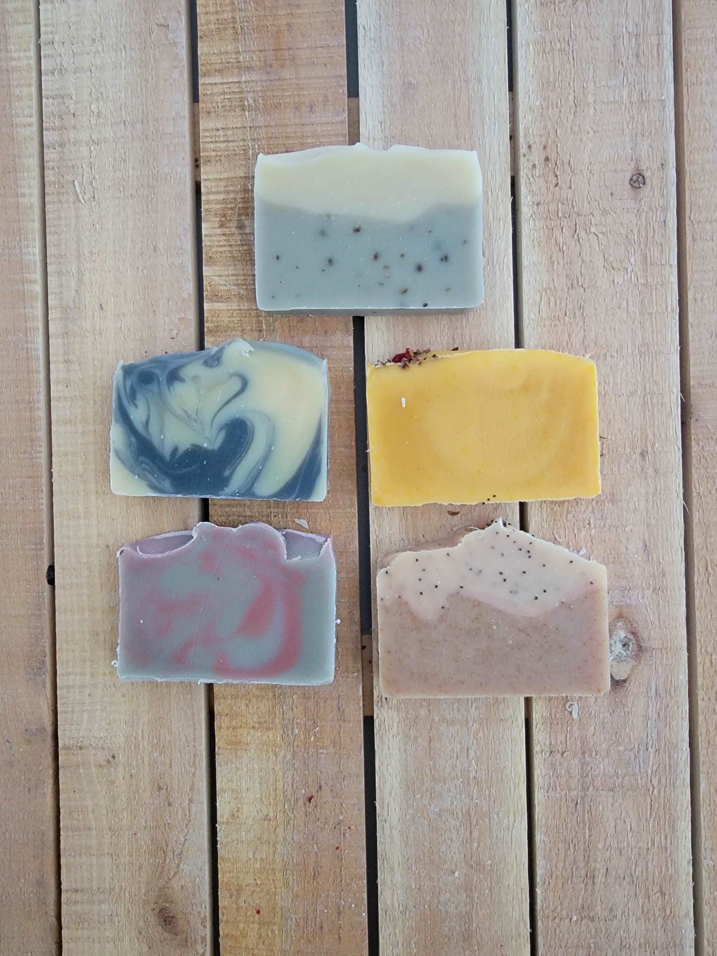 Petites | Handmade and Natural | Sunflower Soaps