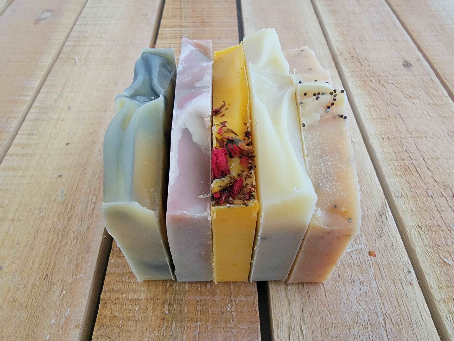 Petites | Handmade and Natural | Sunflower Soaps
