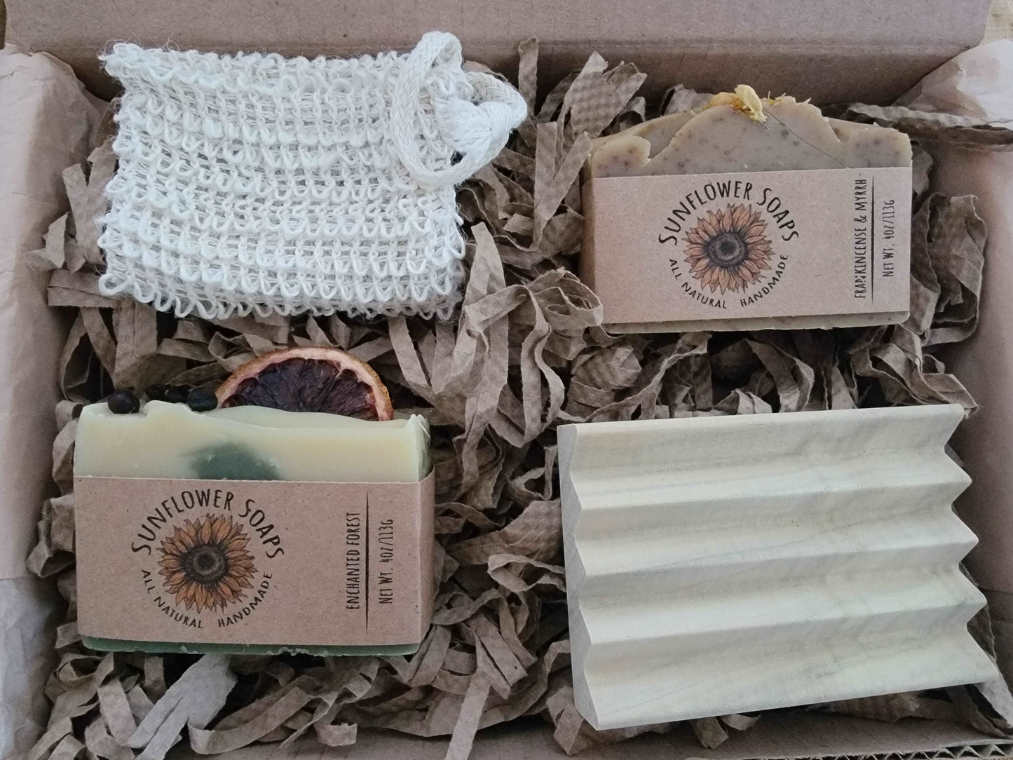Luxury Soap Gift Box - Sunflower Soaps