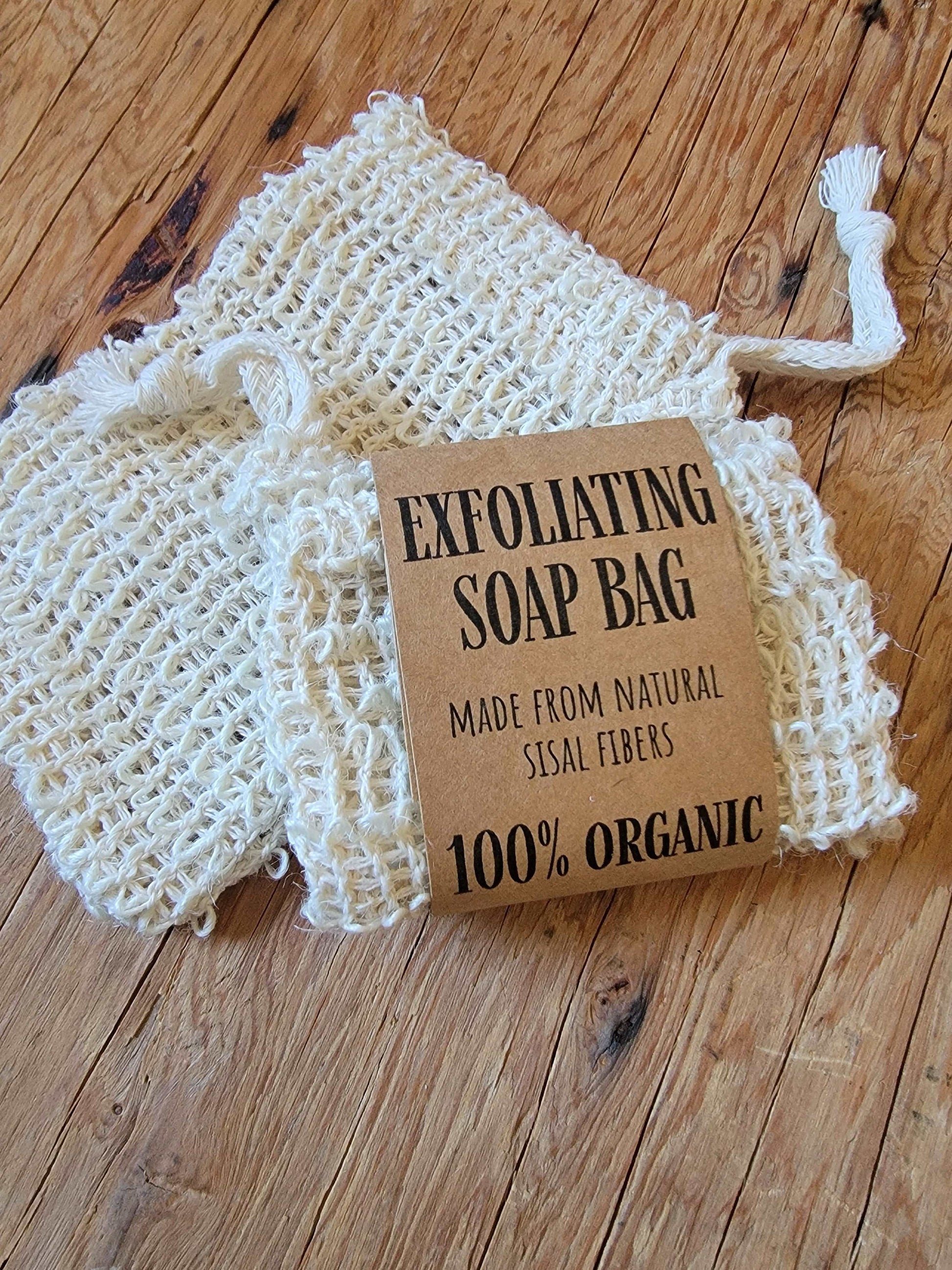 Natural Sisal Soap Bag - Sunflower Soaps