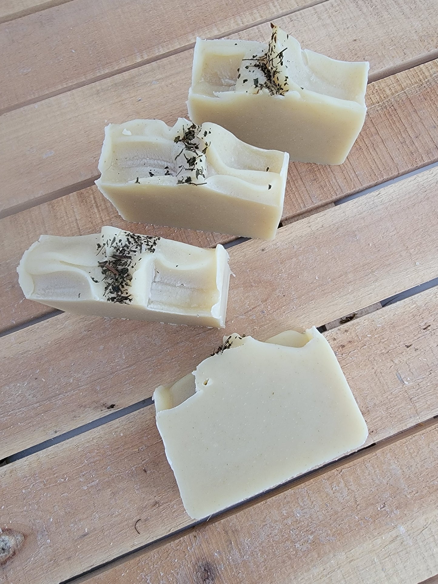 Basil and Mint Soap | Handmade and Natural | Sunflower Soaps