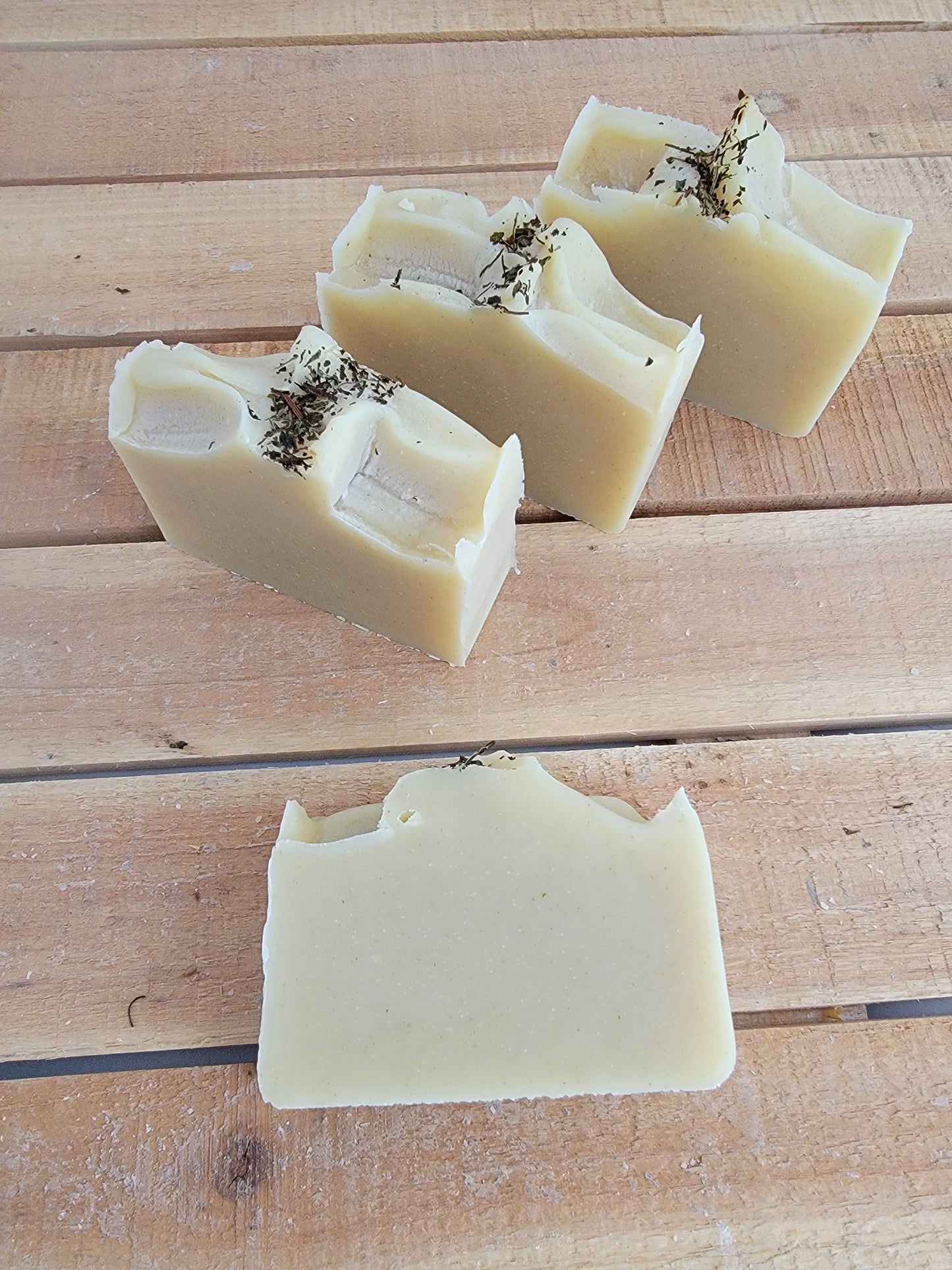 Basil and Mint Soap | Handmade and Natural | Sunflower Soaps