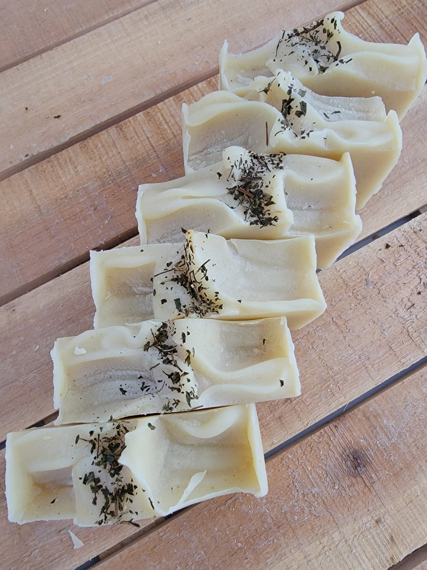 Basil and Mint Soap | Handmade and Natural | Sunflower Soaps