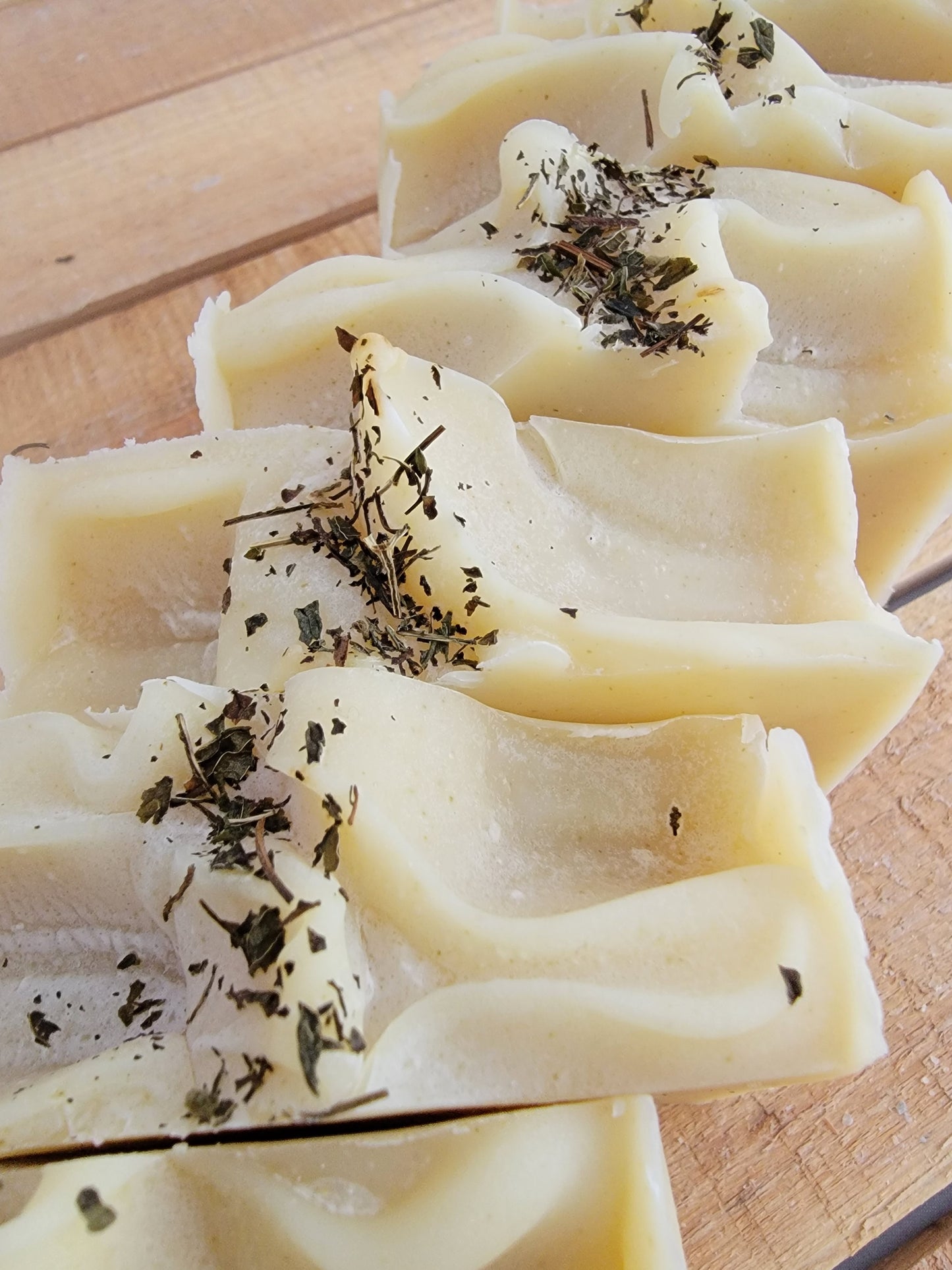 Basil and Mint Soap | Handmade and Natural | Sunflower Soaps