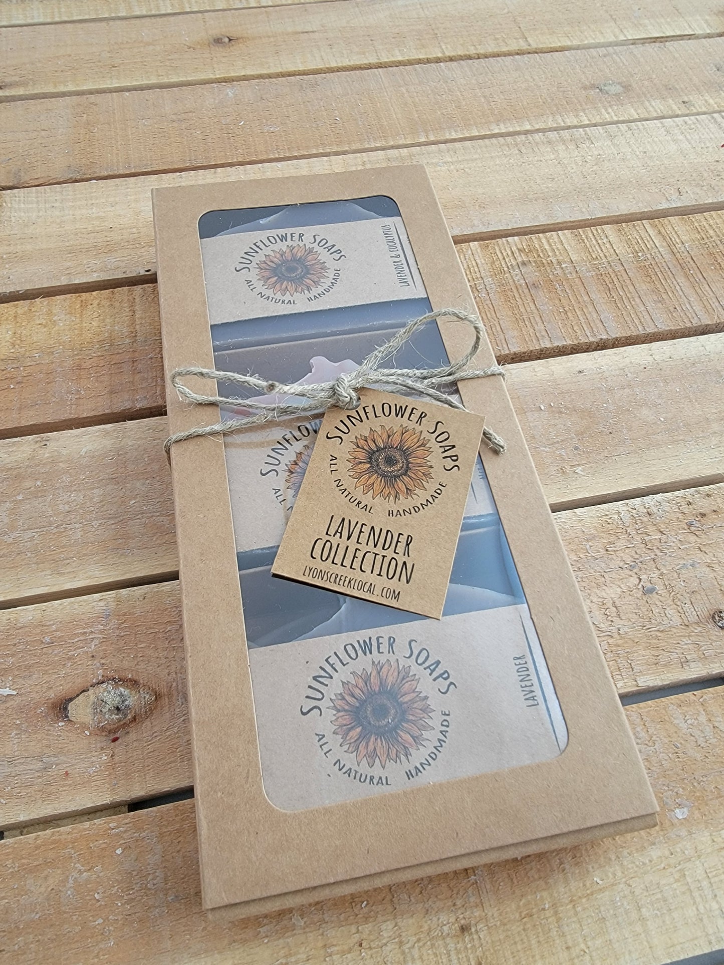 Gift Set - Lavender Collection - Sunflower Soaps