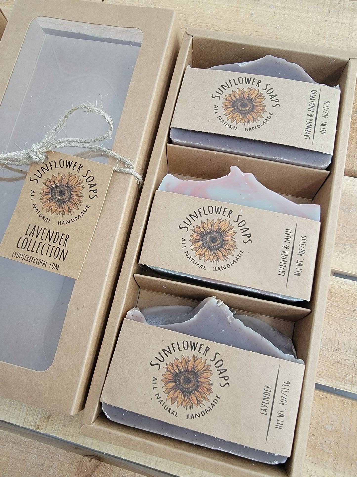 Gift Set - Lavender Collection - Sunflower Soaps