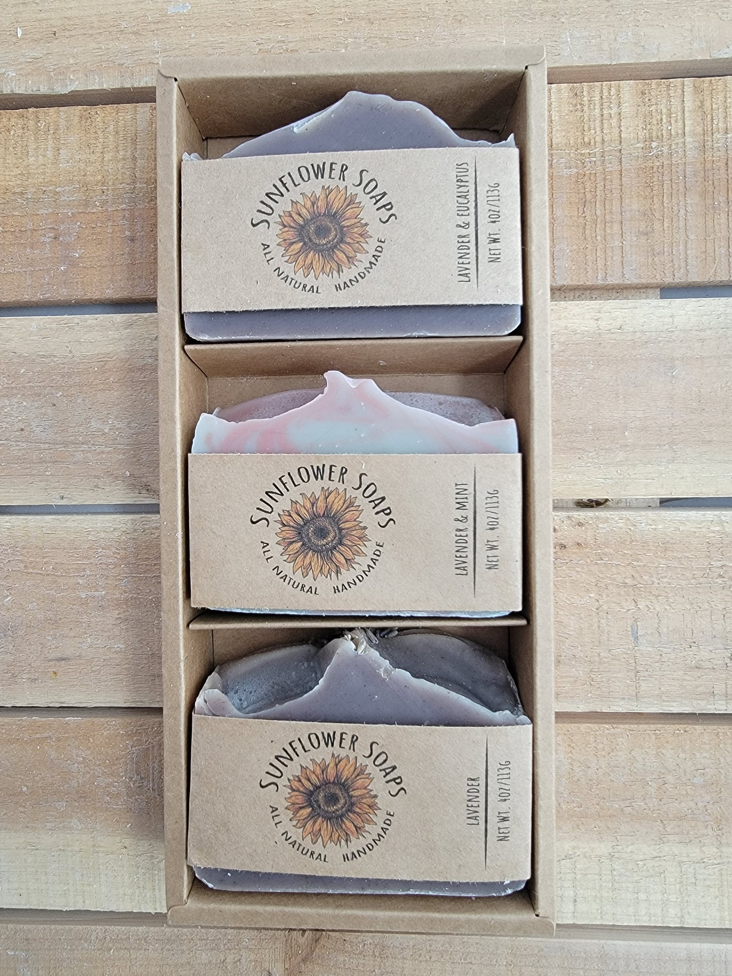 Gift Set - Lavender Collection - Sunflower Soaps
