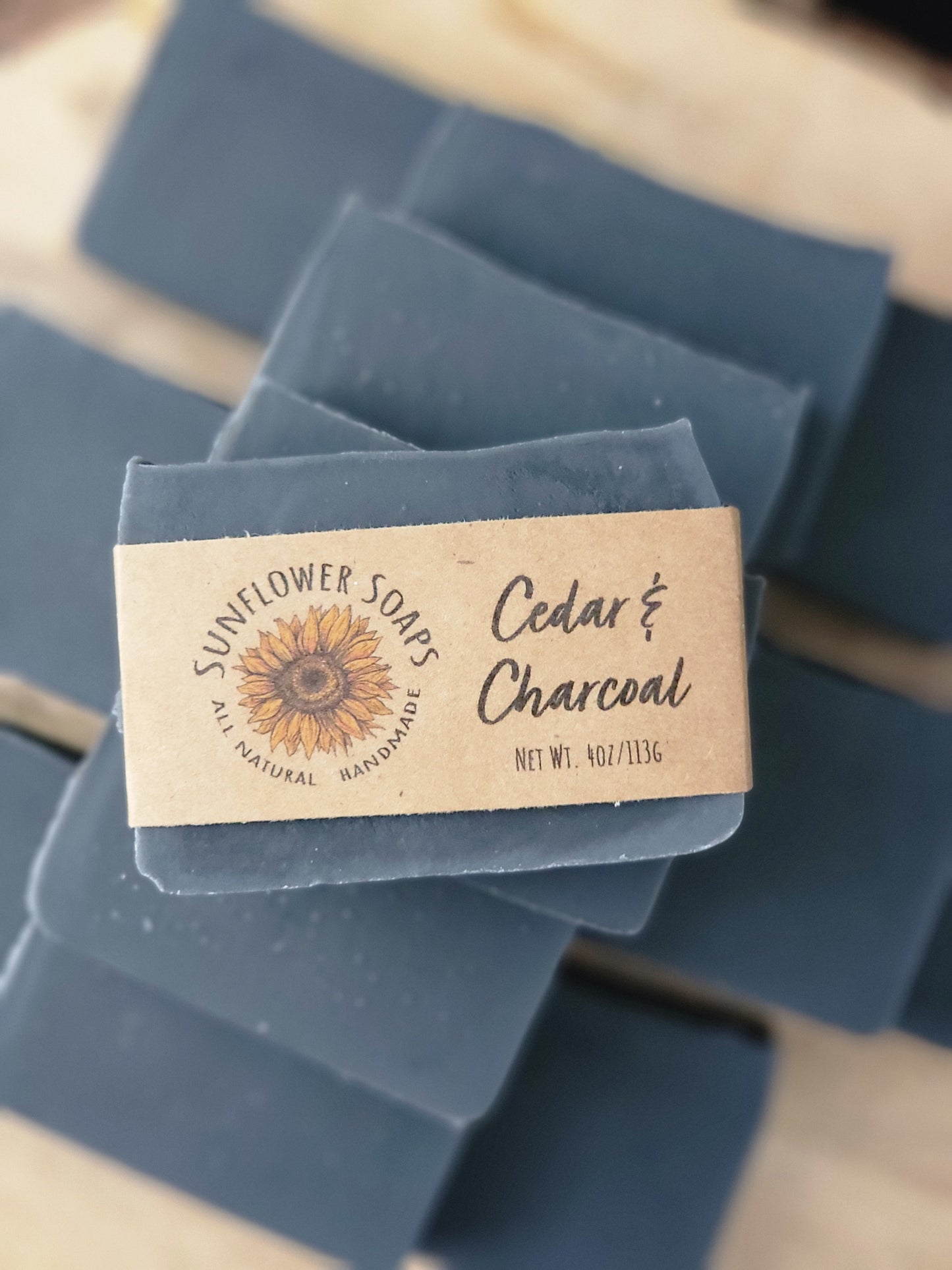 Cedar & Charcoal Soap