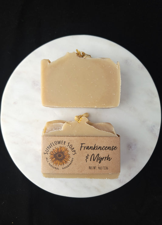 Frankincense & Myrrh Soap