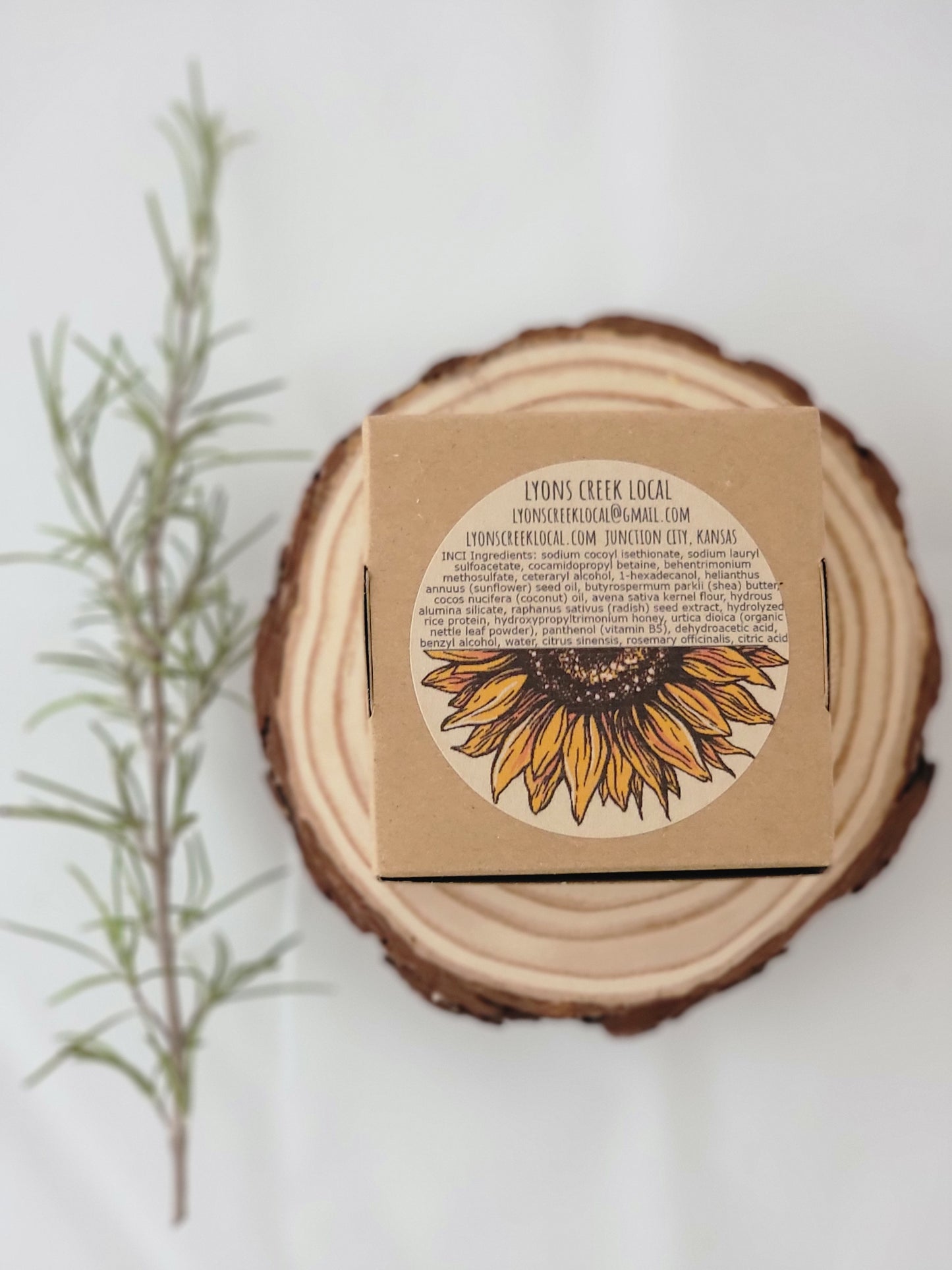 Shampoo Bar - Rosemary & Orange with Nettle
