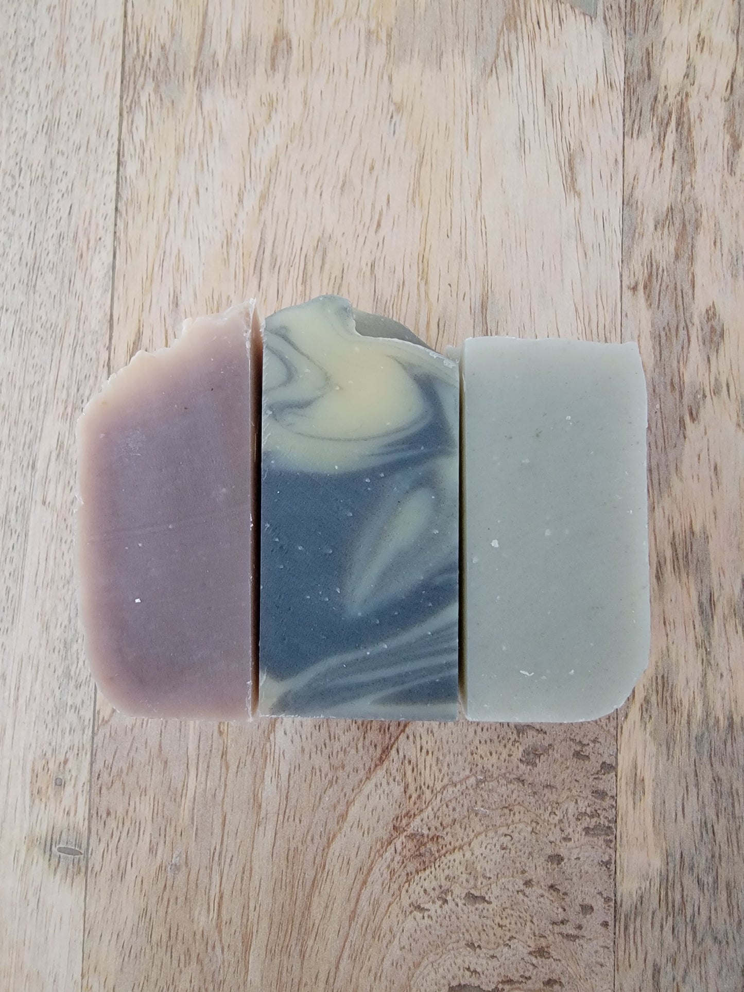 Mini Soap Bundle - Fresh Lavender, Lemongrass & Lavender, and Rosemary & Mint