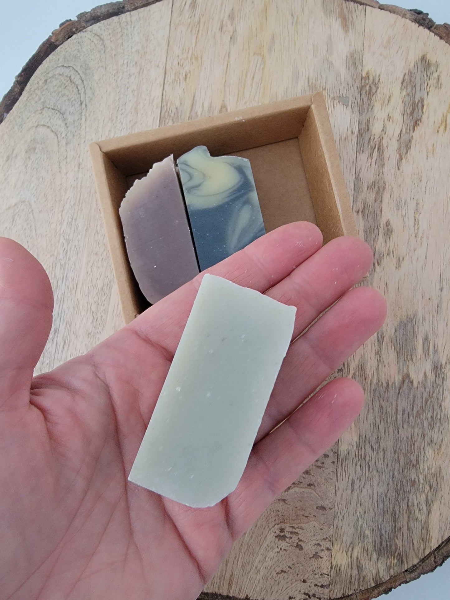 Mini Soap Bundle - Fresh Lavender, Lemongrass & Lavender, and Rosemary & Mint