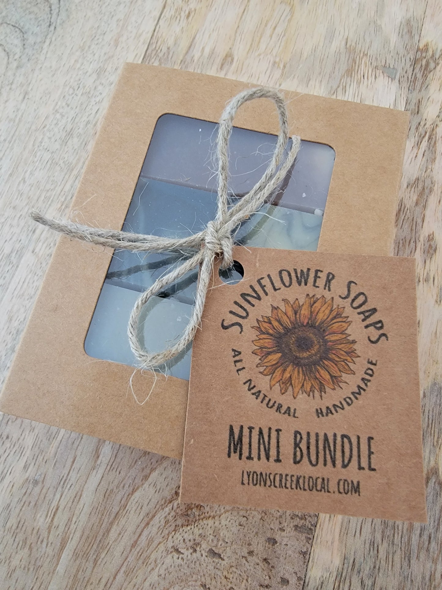 Mini Soap Bundle - Fresh Lavender, Lemongrass & Lavender, and Rosemary & Mint
