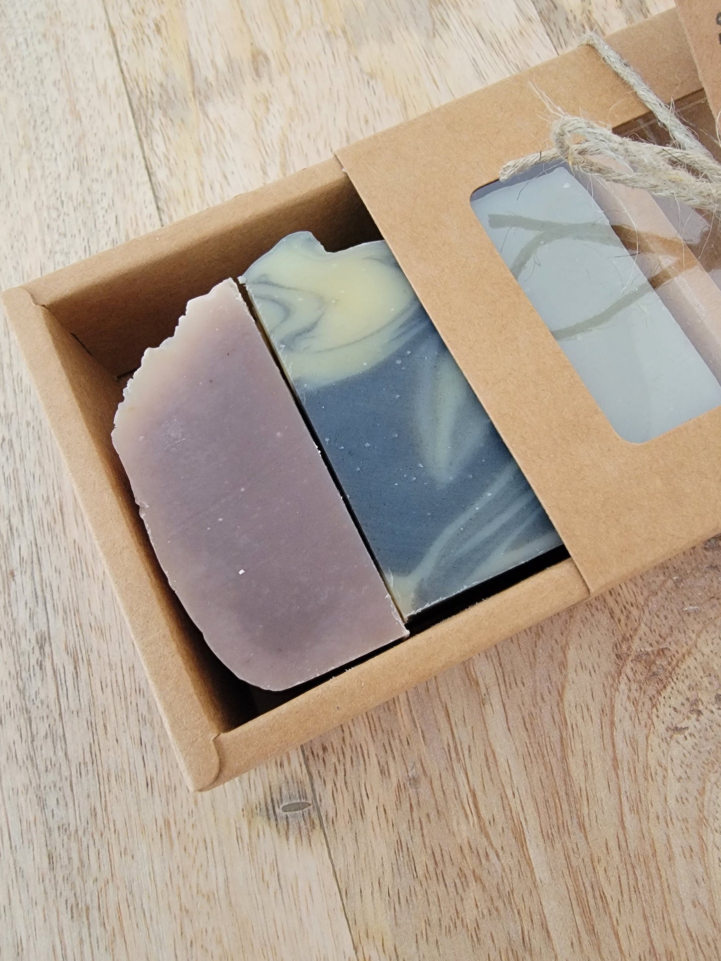 Mini Soap Bundle - Fresh Lavender, Lemongrass & Lavender, and Rosemary & Mint