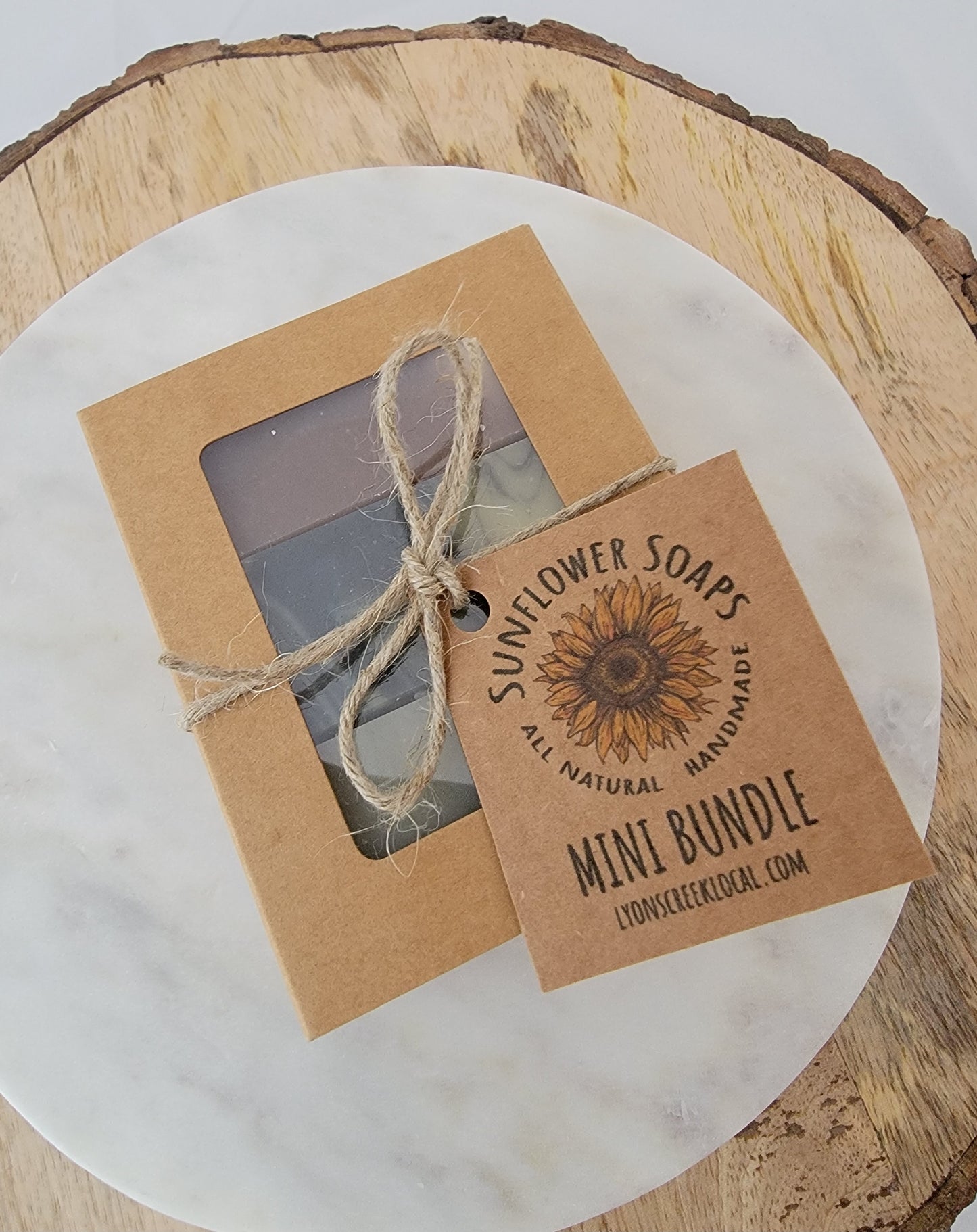 Mini Soap Bundle - Fresh Lavender, Lemongrass & Lavender, and Rosemary & Mint