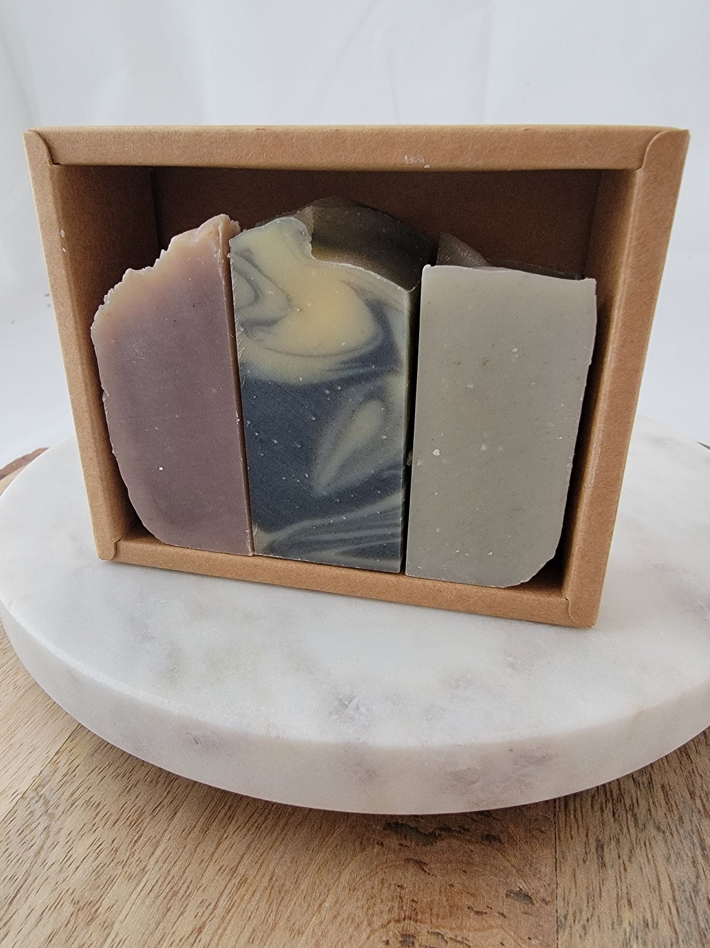Mini Soap Bundle - Fresh Lavender, Lemongrass & Lavender, and Rosemary & Mint