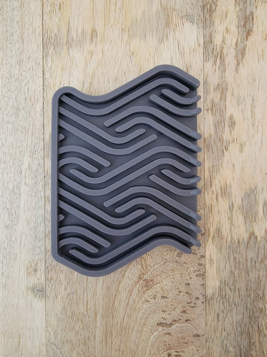 Silicone Soap Dish - Grey