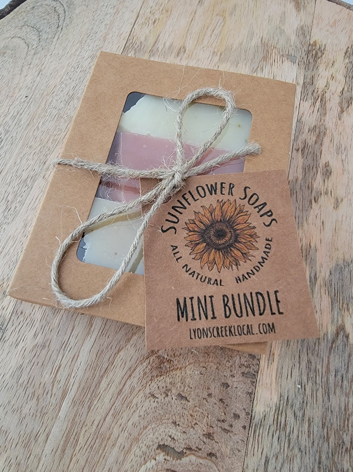 Mini Soap Bundle - Dark Patchouli, Tea Tree & Calendula, and Basil & Mint