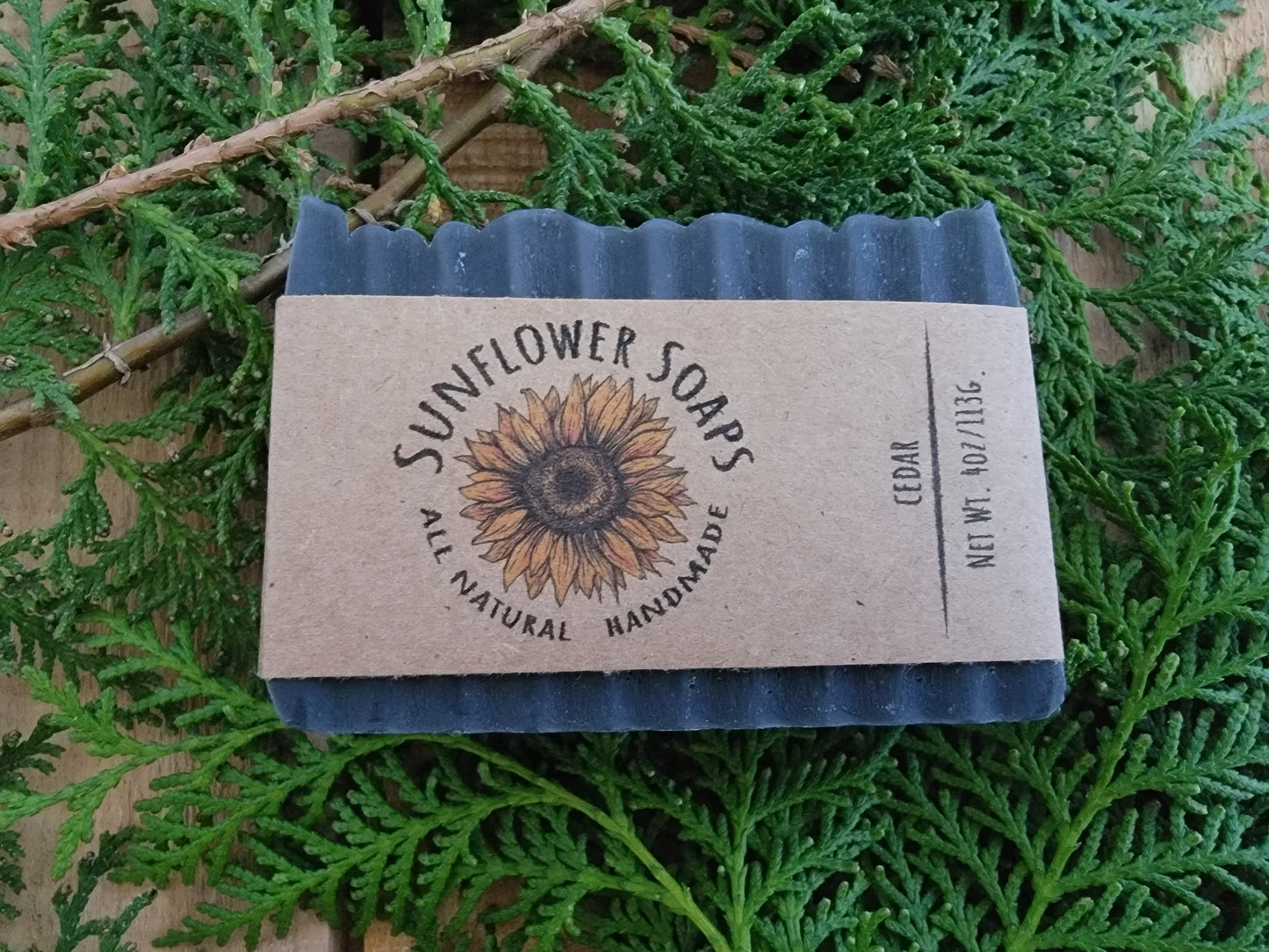 Lump of Coal - Cedarwood & Charcoal Soap