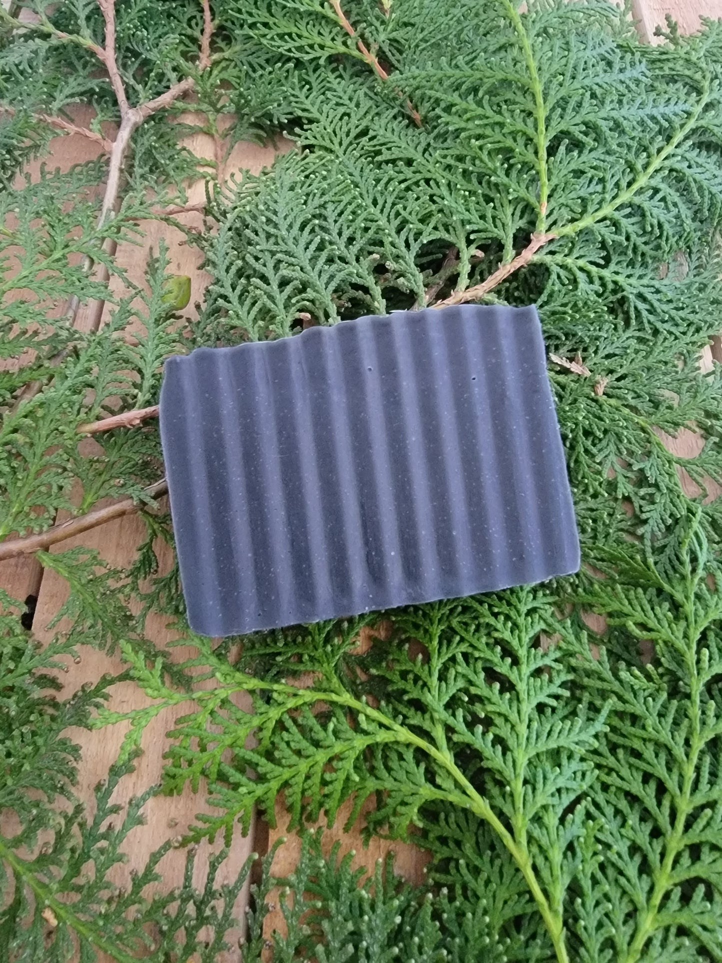 Lump of Coal - Cedarwood & Charcoal Soap