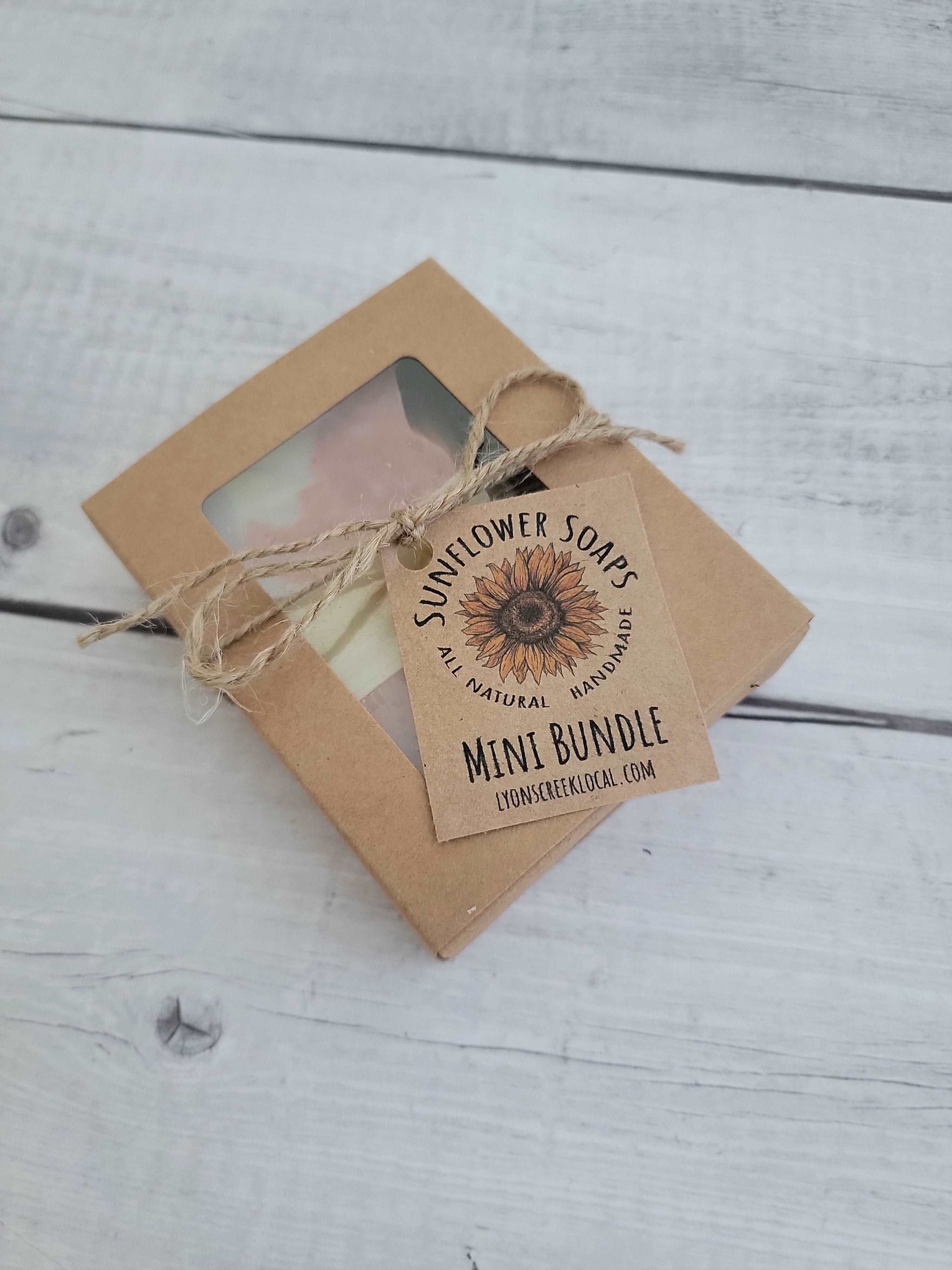 Mini Soap Bundle | Handmade and Natural | Sunflower Soaps