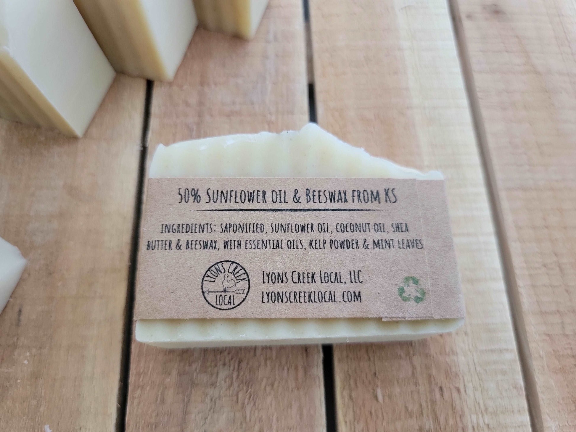 Basil and Mint Soap | Handmade and Natural | Sunflower Soaps