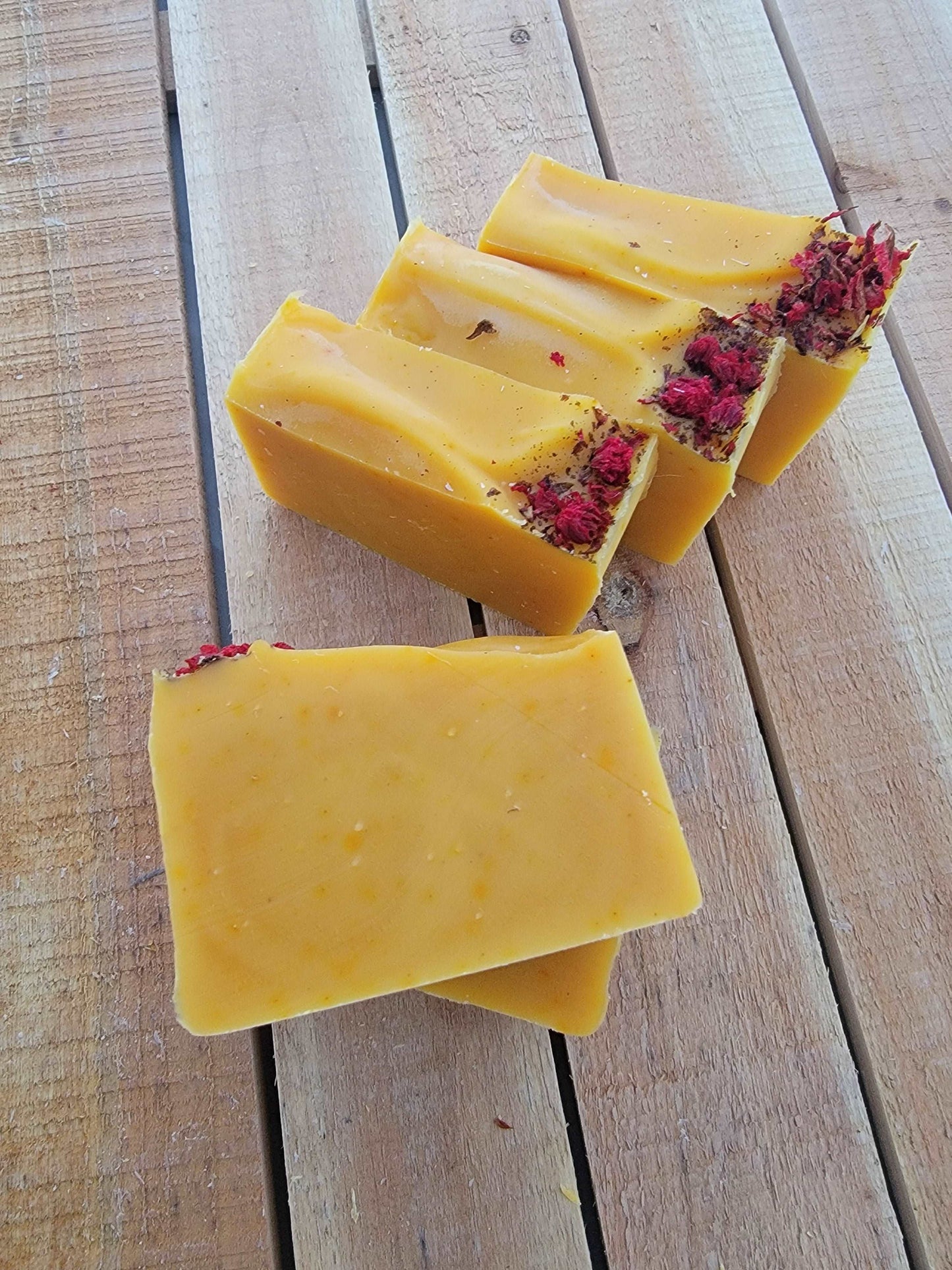 Tangerine Soap | Handmade and Natural | Sunflower Soaps