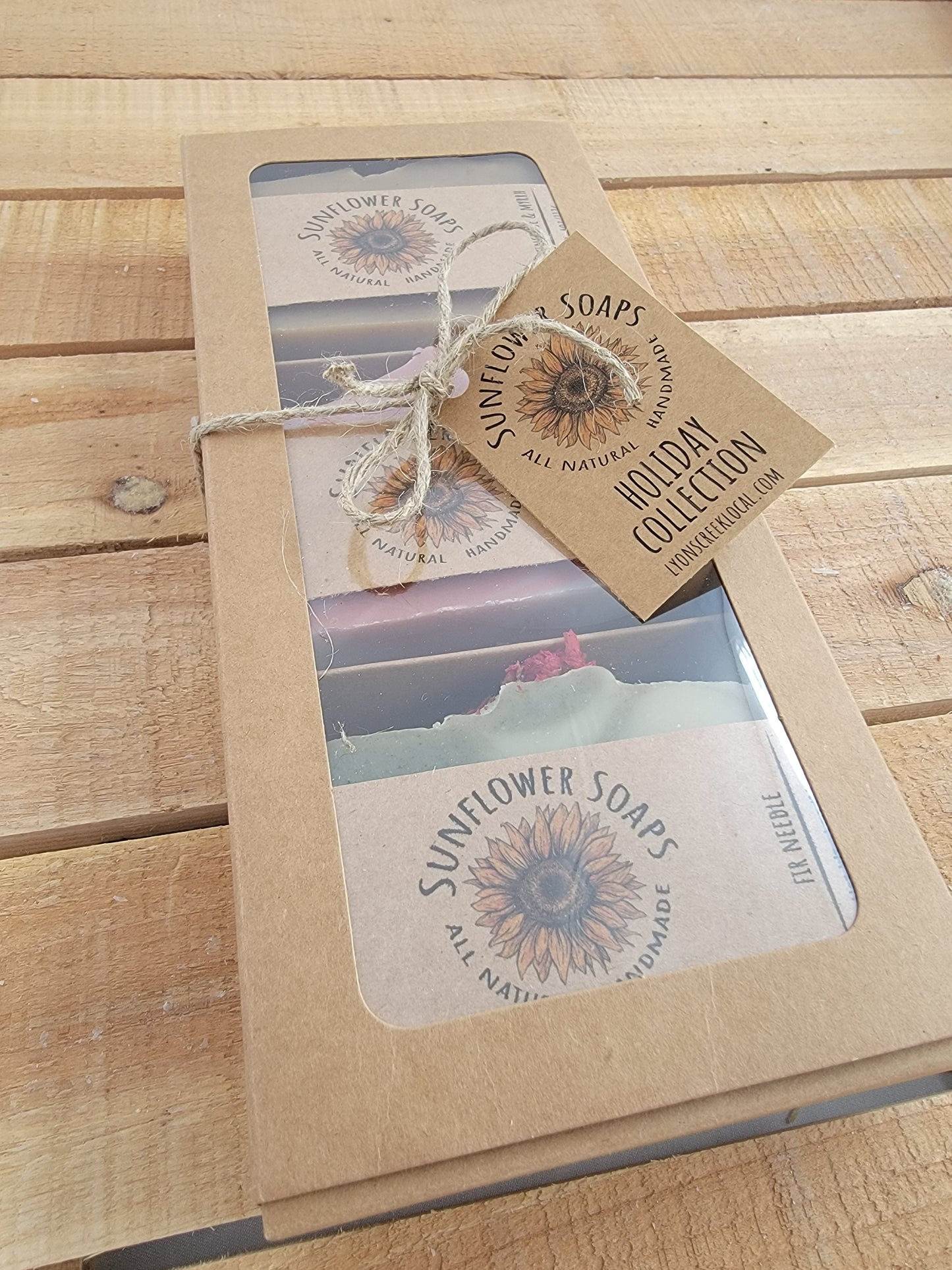 Collections Gift Box - Sunflower Soaps