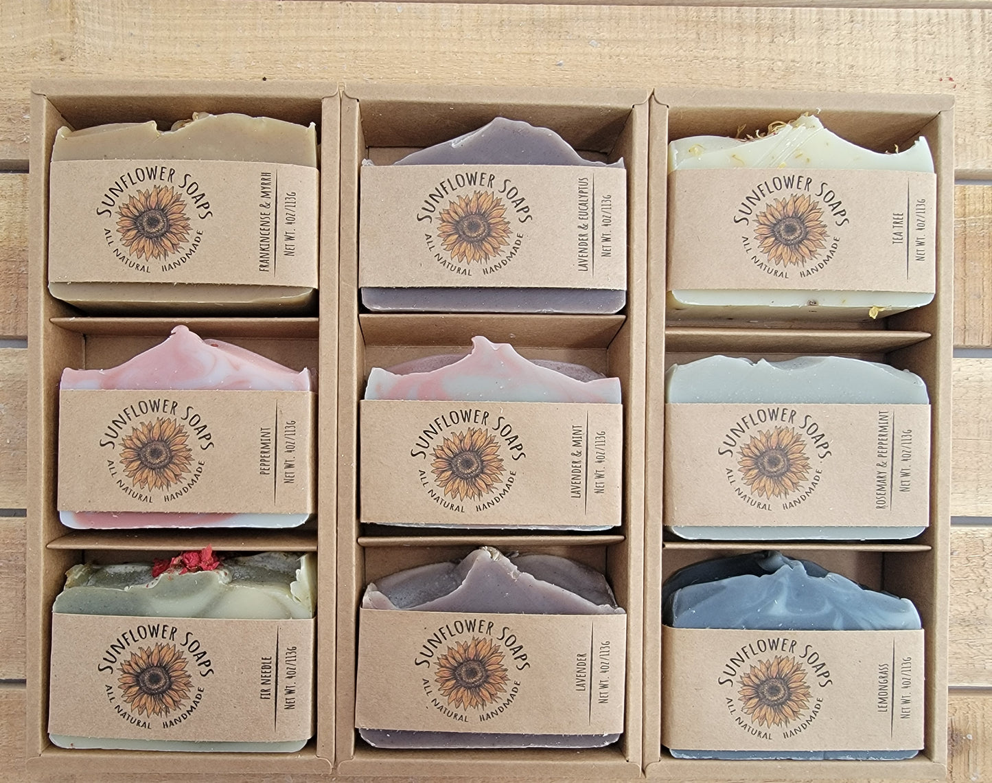 Collections Gift Box - Sunflower Soaps