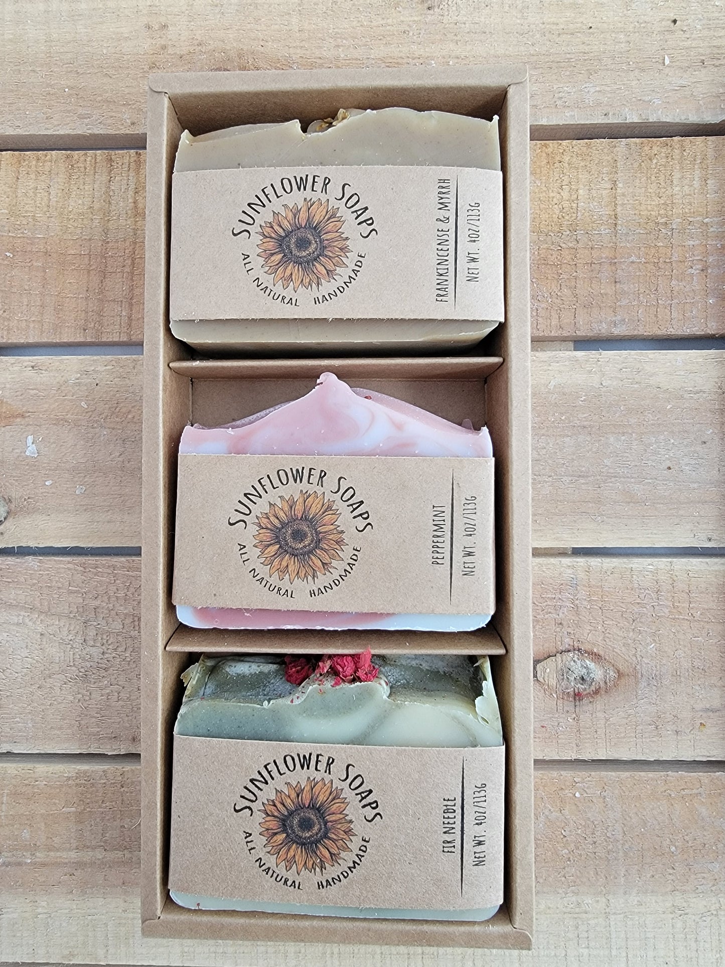 Collections Gift Box - Sunflower Soaps