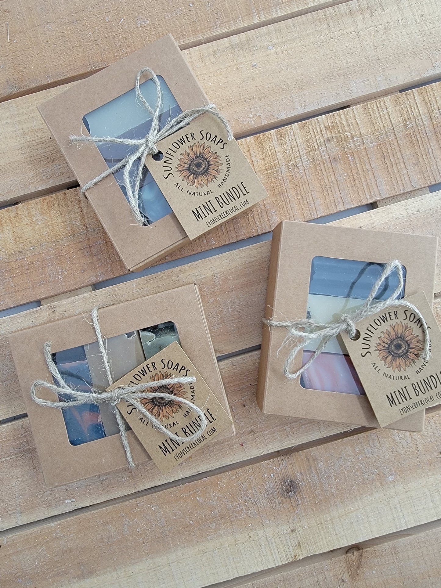 Mini Soap Bundle | Handmade and Natural | Sunflower Soaps