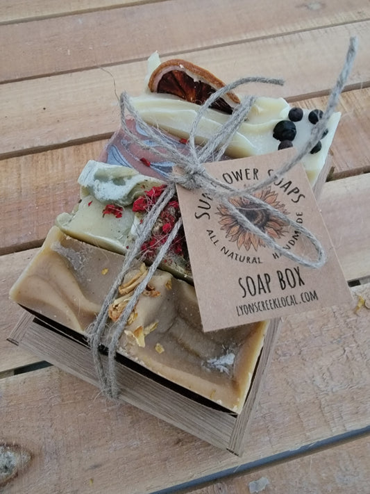 Soap Box - Woodsy/Earthy - Sunflower Soaps