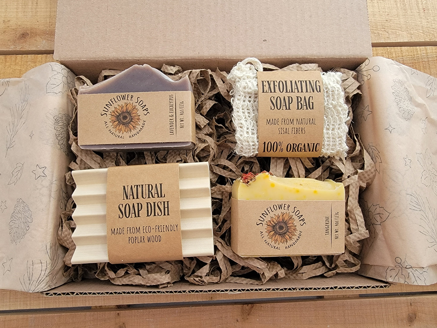 Luxury Soap Gift Box - Sunflower Soaps