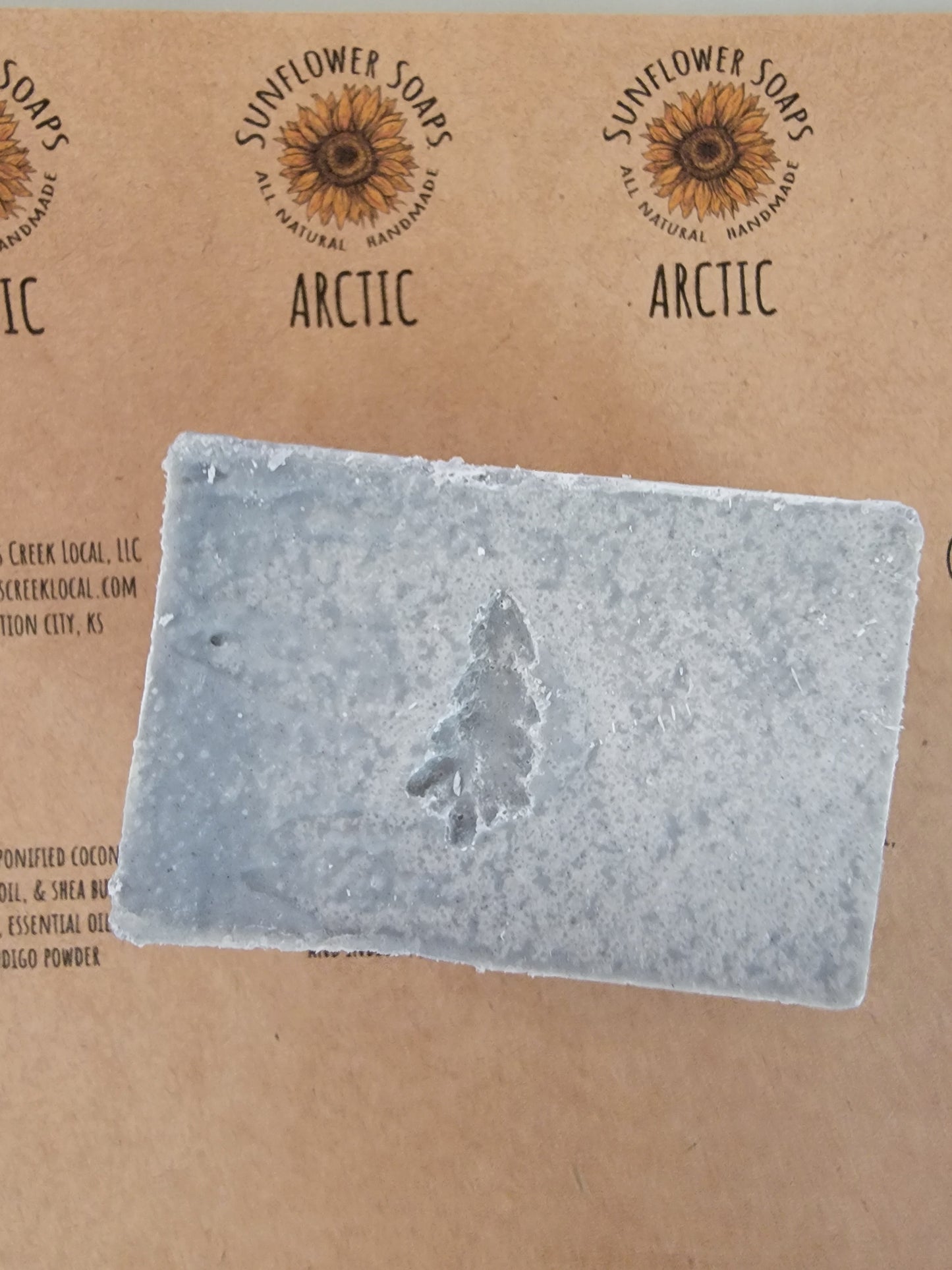 Arctic -Salt Soap | Handmade and Natural | Sunflower Soaps