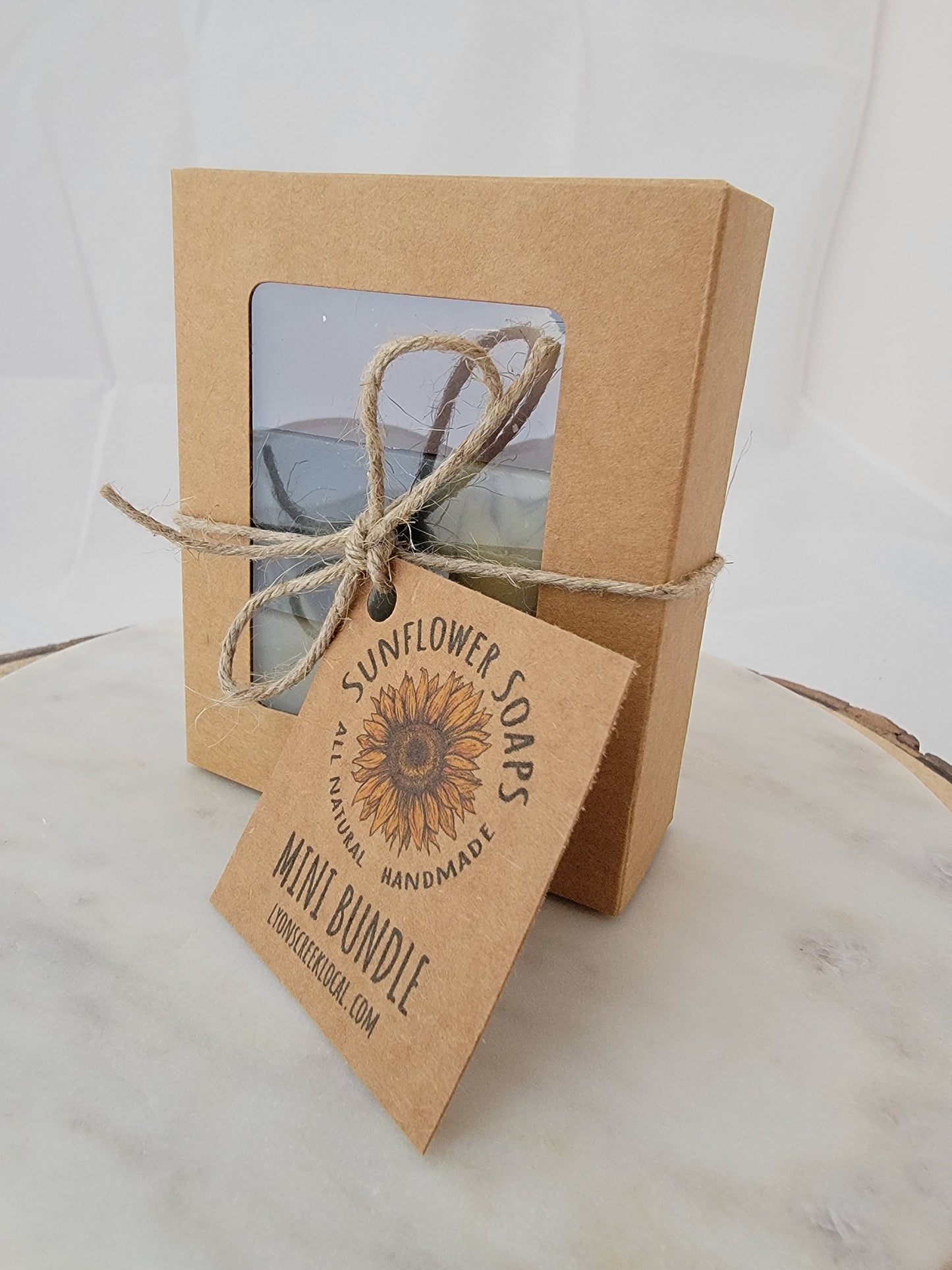 Mini Soap Bundle - Fresh Lavender, Lemongrass & Lavender, and Rosemary & Mint