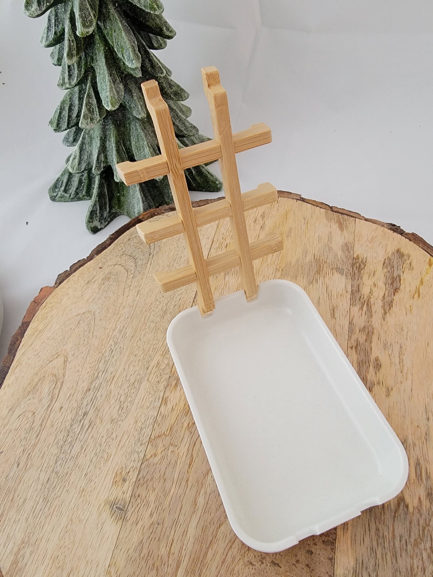Biodegradable Soap Dish - White