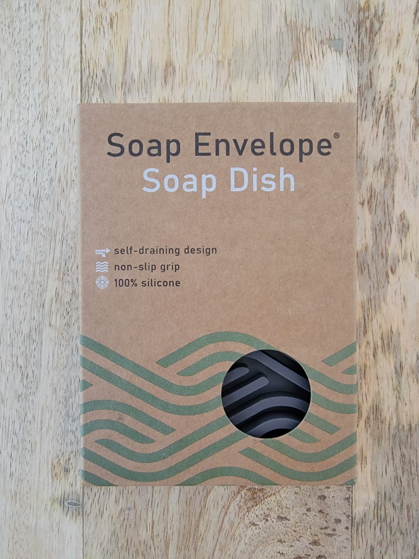 Silicone Soap Dish - Grey