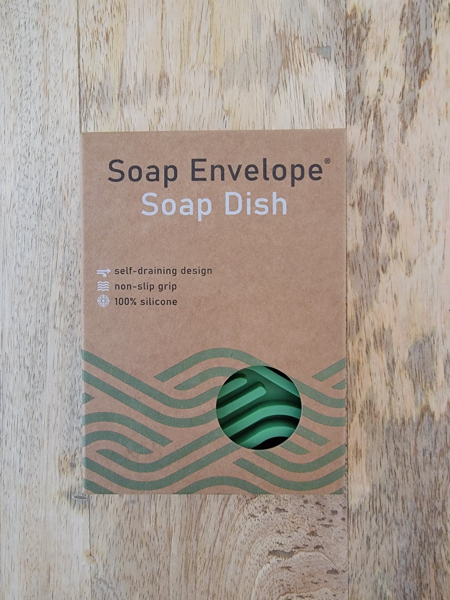 Silicone Soap Dish - Green