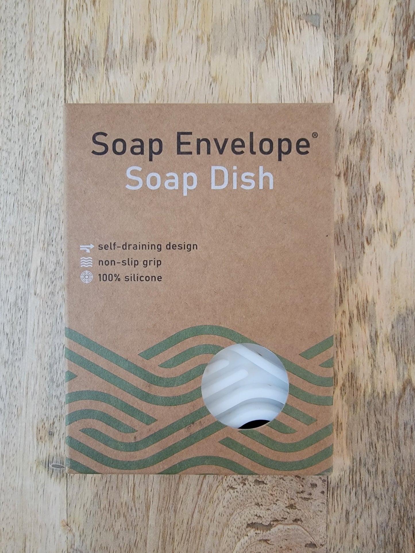 Silicone Soap Dish - White