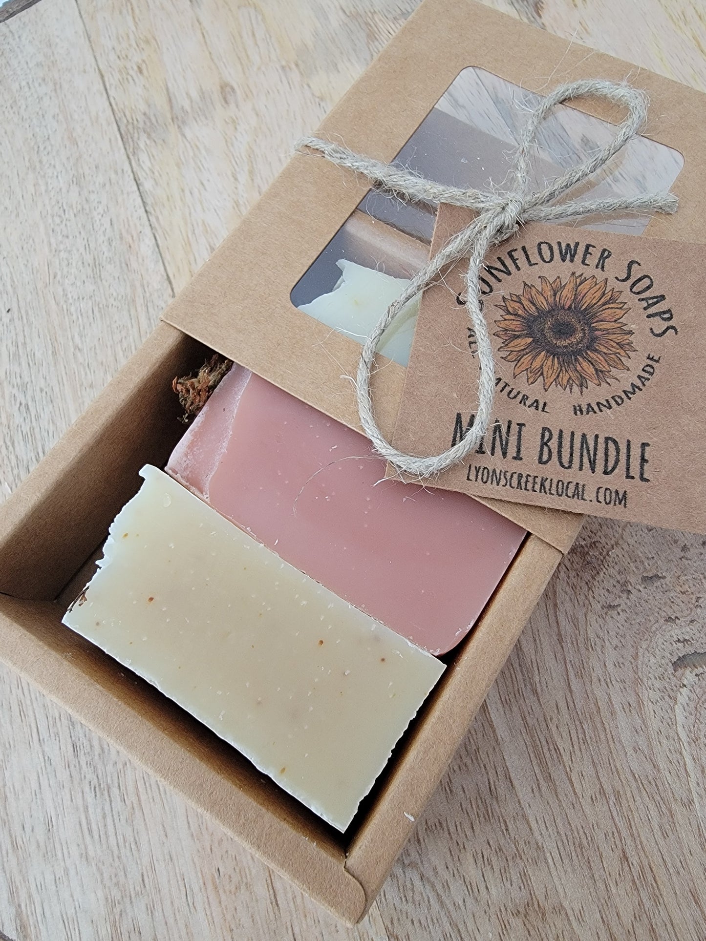 Mini Soap Bundle - Dark Patchouli, Tea Tree & Calendula, and Basil & Mint