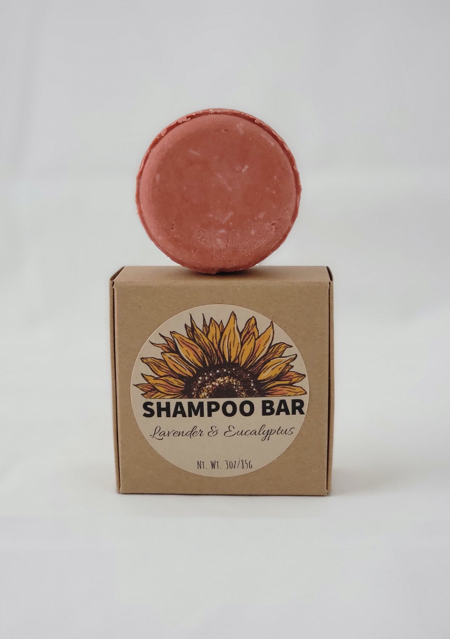 Lavender & Eucalyptus with Rose Clay - Shampoo Bar