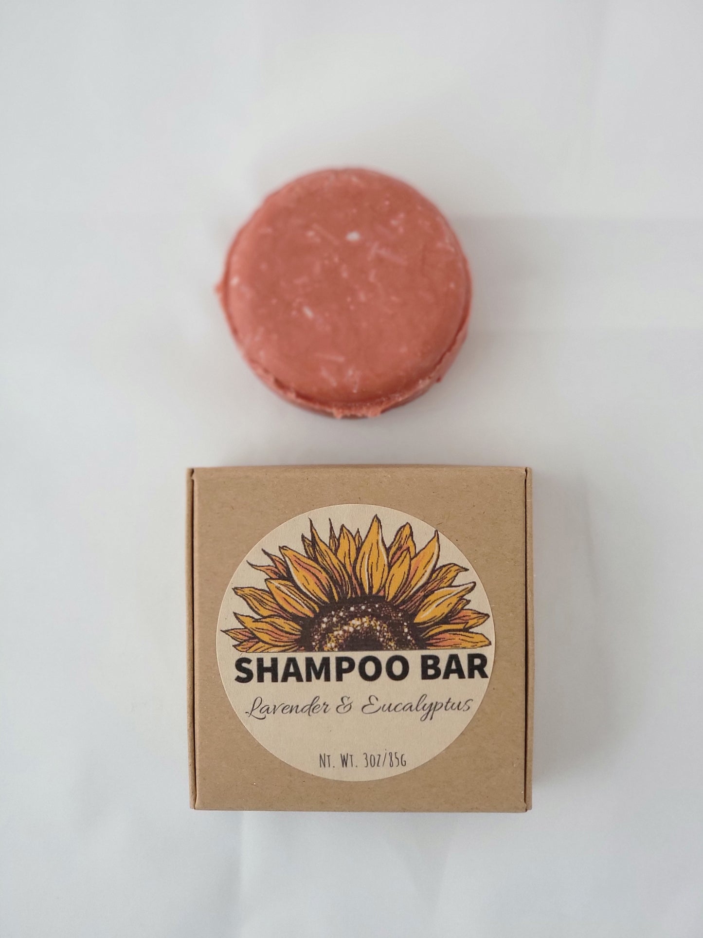 Lavender & Eucalyptus with Rose Clay - Shampoo Bar