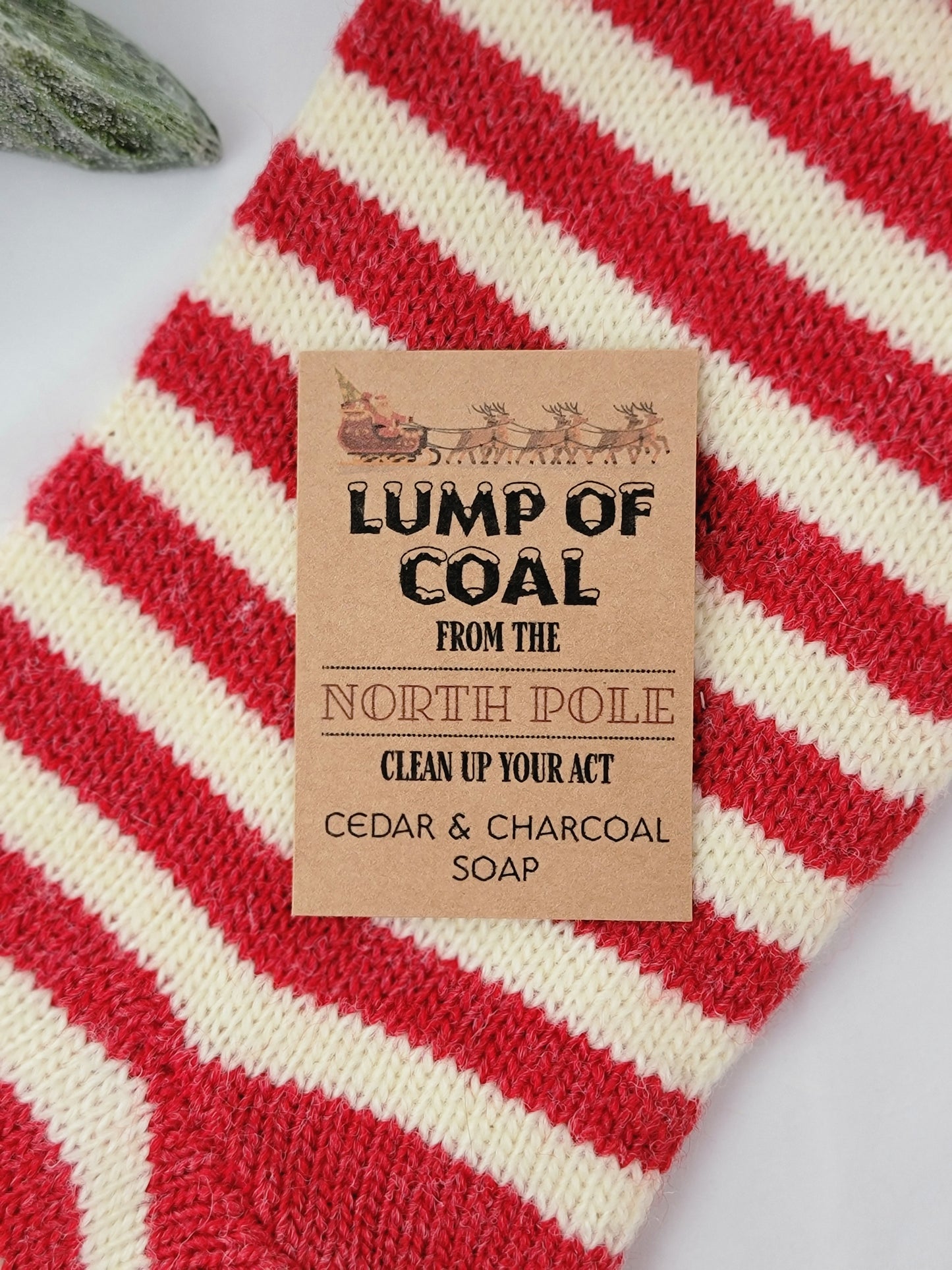 Lump of Coal - Cedarwood & Charcoal Soap