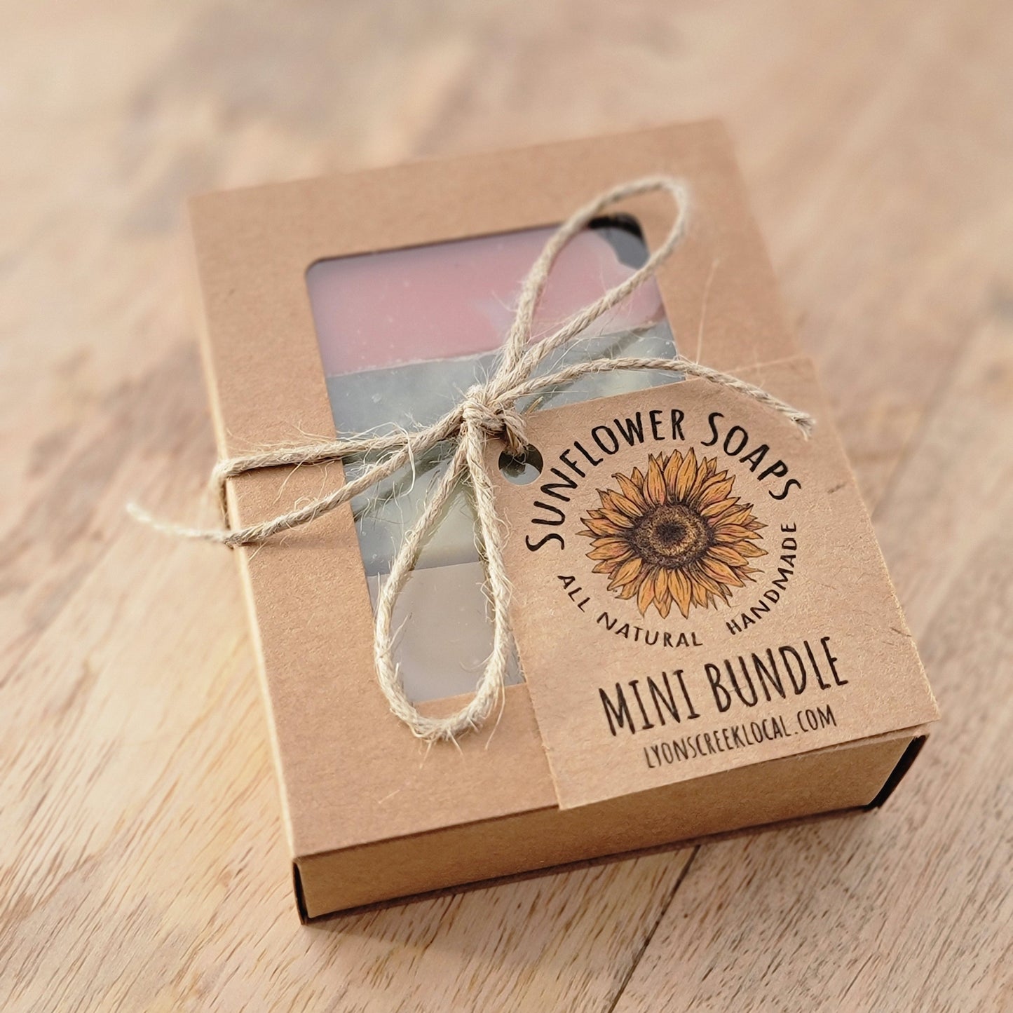 Mini Soap Bundle - Holiday - Fir Needle, Frankincense & Myrrh, and Peppermint Twist