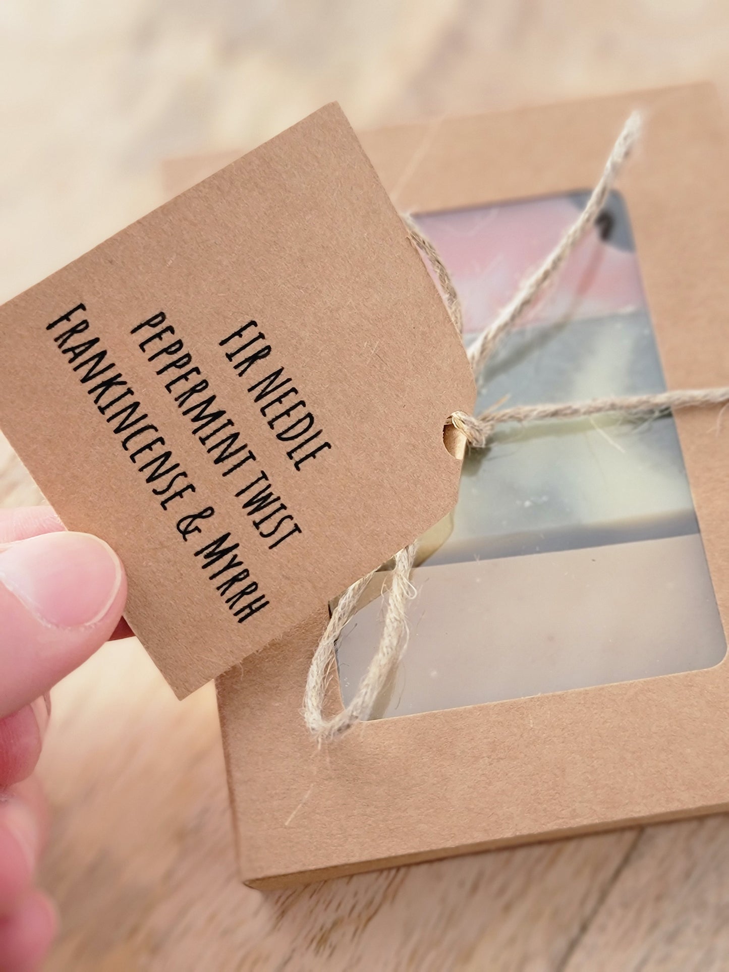 Mini Soap Bundle - Holiday - Fir Needle, Frankincense & Myrrh, and Peppermint Twist