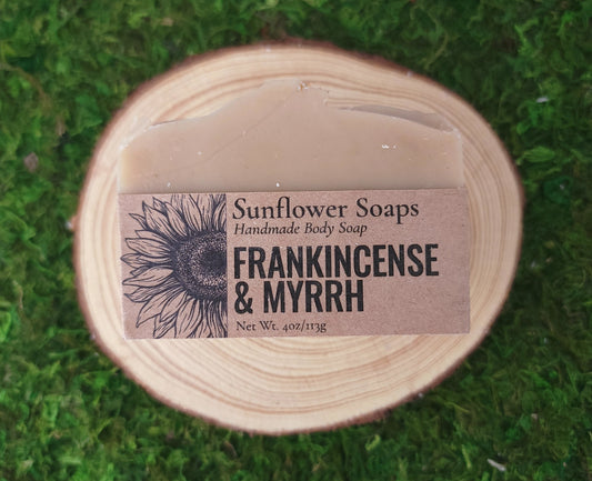 Frankincense & Myrrh Soap - DISCONTINUING