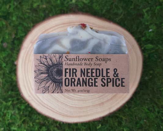 Fir Needle & Orange Spice Soap