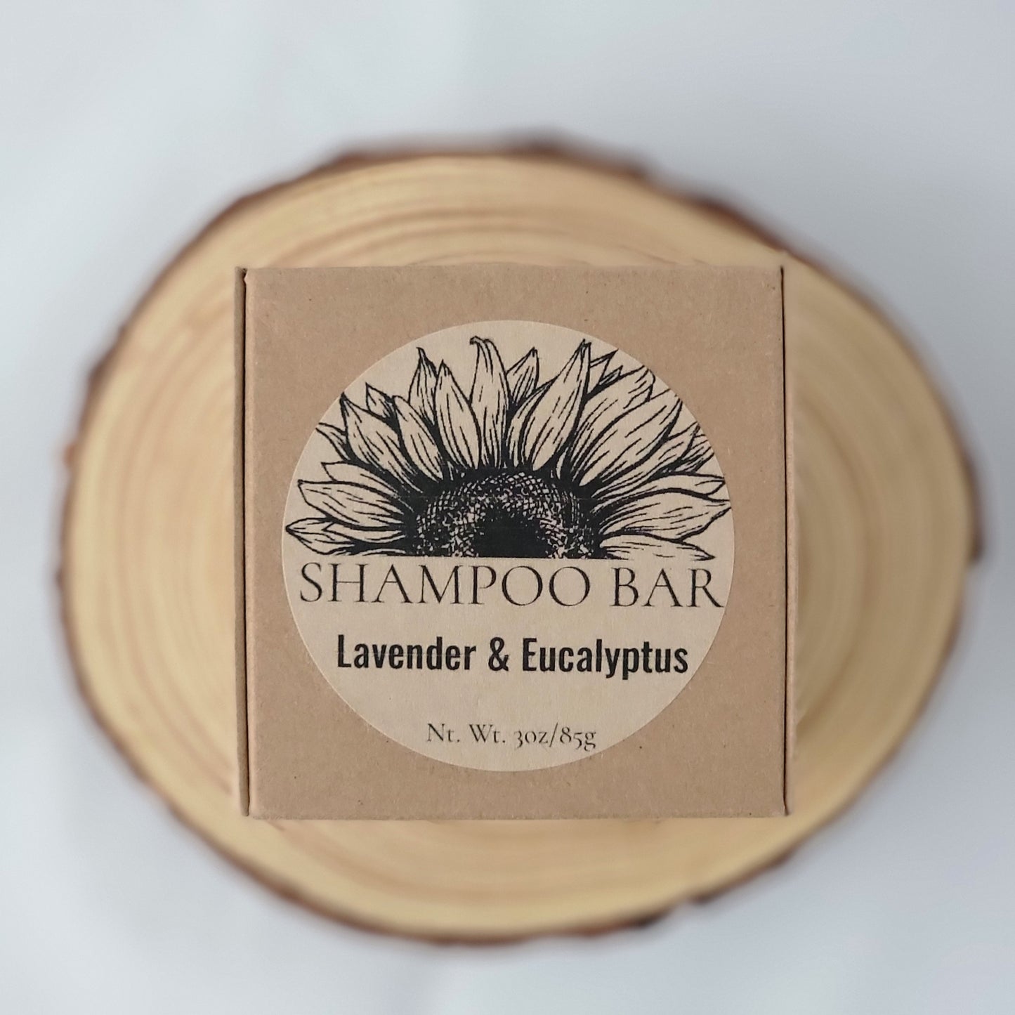 Lavender & Eucalyptus with Rose Clay - Shampoo Bar